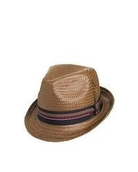Jaxon Hats Tribeca Straw Trilby Hat