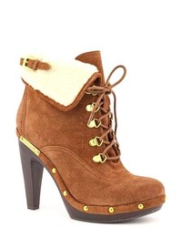 BCBGeneration Melo Brown Suede Fashion Ankle Boots