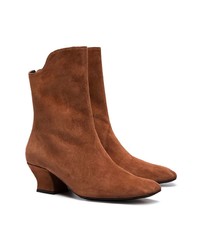Dorateymur Brown Han 50 Suede Ankle Boots