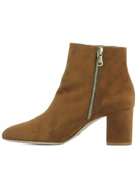 Sebastian Brown Suede Ankle Boots