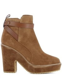 Castaner Brown Suede Ankle Boots