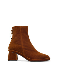 Reike Nen Copper Ring 70 Suede Ankle Boots
