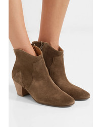 Isabel Marant Dicker Suede Ankle Boots