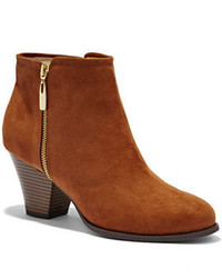 New York & Co. Faux Suede Ankle Bootie