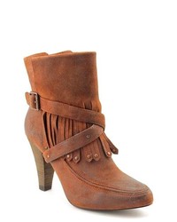 Joie Born To Run Brown Suede Fashion Ankle Boots