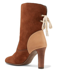 See by Chloe Lara Med Suede Ankle Boots