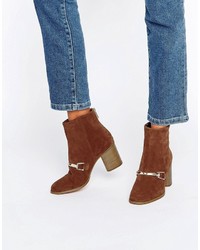 Asos Revati Suede Ankle Boots
