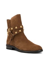 See by Chloe See By Chlo Flat Ankle Boots With Studs
