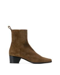 Pierre Hardy Suede Ankle Boots