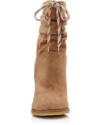 See by Chloe Suede Slouchy Ankle Boots