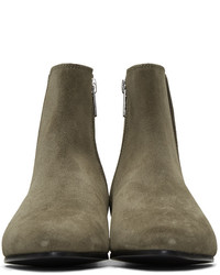 Isabel Marant Taupe Suede Patsha Boots
