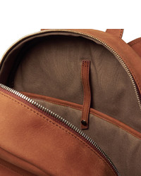 WANT Les Essentiels Kastrup Leather Trimmed Suede Backpack