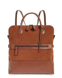 LODIS Los Angeles Nia Convertible Leather Backpack