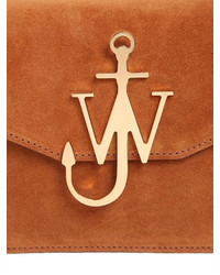 J.W.Anderson Logo Suede Shoulder Bag
