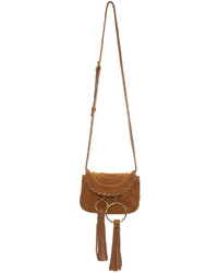 See by Chloe See By Chlo Tan Suede Mini Polly Bag