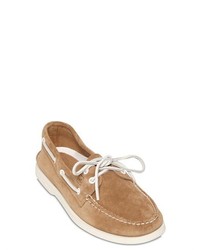 Sperry Authentic 2 Eye Suede Boat Shoes