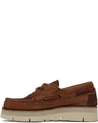 White Mountaineering Brown Danner Edition Suede Oxfords