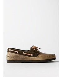 Mango Outlet Mango Outlet Leather Boat Shoes