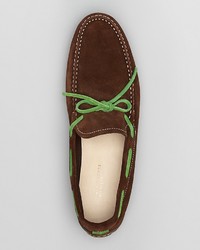 Bloomingdale's The Store At Contrast Tie Mocassin Loafers