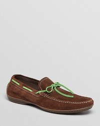 Bloomingdale's The Store At Contrast Tie Mocassin Loafers