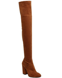 Strategia 90mm Stretch Faux Suede Boots