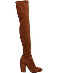 Strategia 90mm Stretch Faux Suede Boots