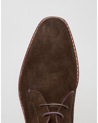 Ted Baker Azzlan Suede Short Lace Up Boots