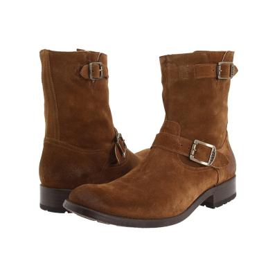 Frye Jackson Inside Zip Pull On Boots Brown Suede, $338 | Zappos ...