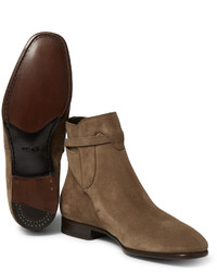 Tom Ford Gloucester Suede Jodhpur Boots