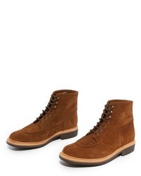 Grenson Grover Suede Split Toe Boots