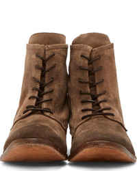 Hudson H By Brown Suede Swathmore Boots