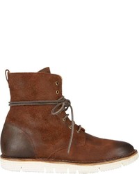 Buttero Lace Up Boots Brown