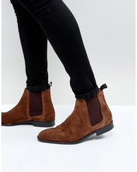 Paul Smith Ps By Gerald Suede Boot In Camel