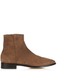 Paul Smith Shoes Accessories James Soft Suede Side Zip Boots