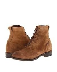 Walk-Over Vintage Collection Lilly Lace Up Boots Cork Natural Suede