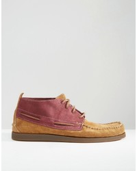 Sperry Wedge Suede Boat Boots