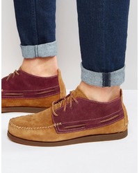 Sperry Wedge Suede Boat Boots