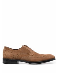 Canali Brogue Detail Oxford Shoes