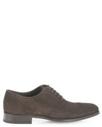 To Boot New York Mac Suede Wingtip Shoes