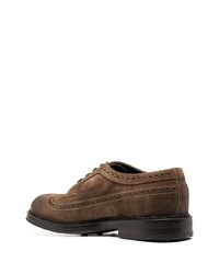 Doucal's Suede Derby Brogues