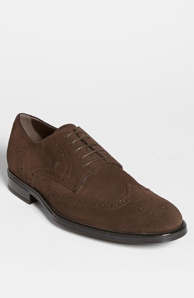 Tod's Derby Suede Wingtip | Where to buy & how to wear