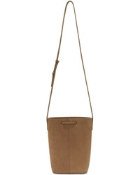 Pb 0110 Taupe Suede Ab 34 Bucket Bag