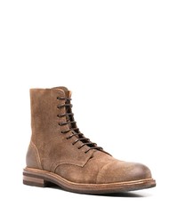 Brunello Cucinelli Ankle Length Lace Up Boots