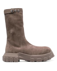 Rick Owens Bozo Tractor Suede Boots