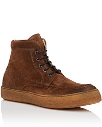 Barneys New York Crepe Sole Suede Boots