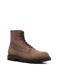 Brunello Cucinelli Lace Up Ankle Boots