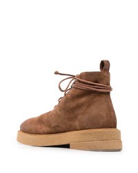 Marsèll Lace Up Suede Ankle Boots