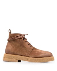 Marsèll Lace Up Suede Ankle Boots