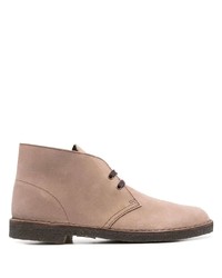Clarks Lace Up Suede Boots