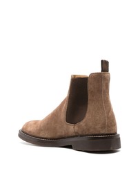 Brunello Cucinelli Suede Ankle Boots
